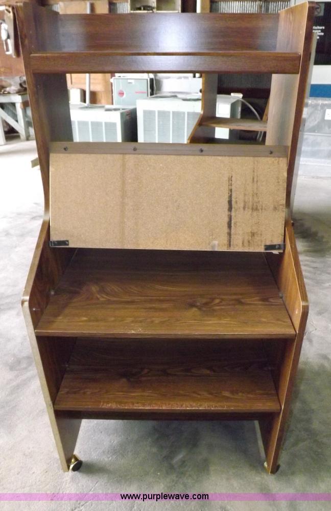 image for item I8376 (8) wood look computer work stations