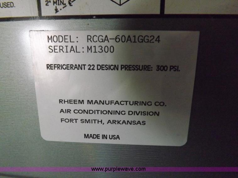 image for item I8379 (2) Rudd Achiever 90 Plus HVAC units