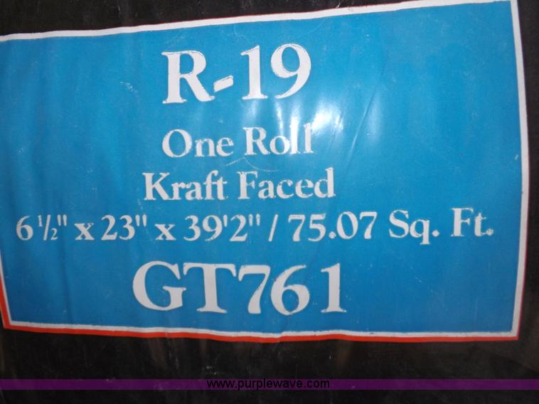 image for item I8387 Fiberglass insulation