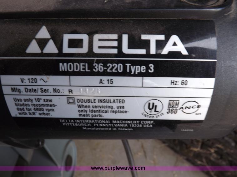 image for item I8389 Delta 40-680 scroll saw
