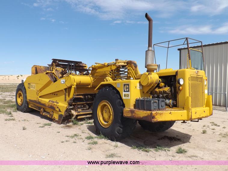 image for item I8491 1971 Caterpillar 613 elevating scraper