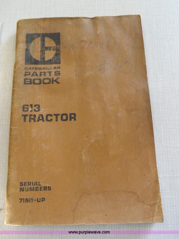 image for item I8491 1971 Caterpillar 613 elevating scraper