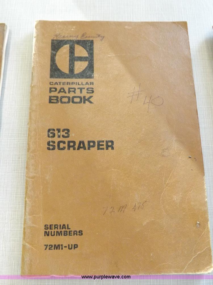 image for item I8491 1971 Caterpillar 613 elevating scraper