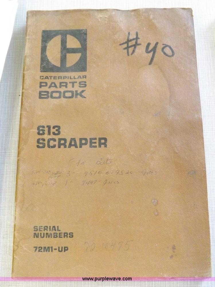 image for item I8491 1971 Caterpillar 613 elevating scraper