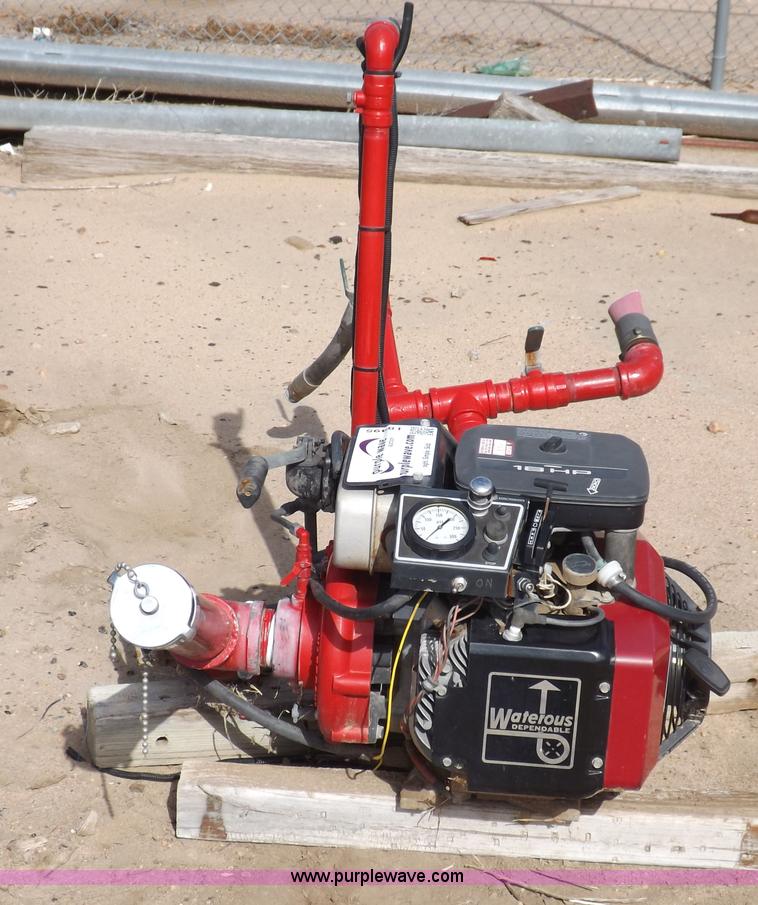 image for item I8495 Waterous 2.5" centrifugal pressure pump