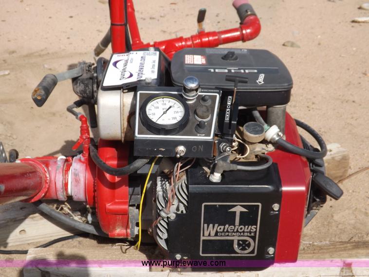 image for item I8495 Waterous 2.5" centrifugal pressure pump