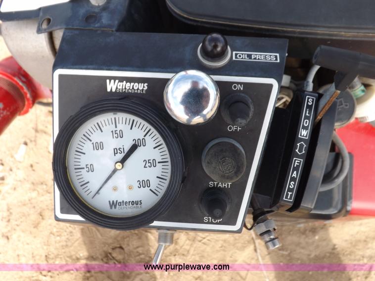 image for item I8495 Waterous 2.5" centrifugal pressure pump