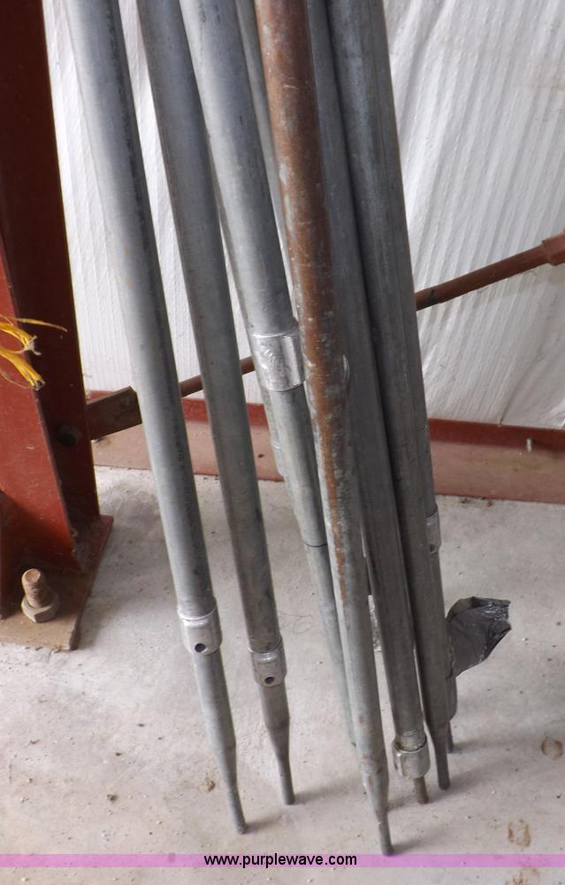 image for item I8497 (10) assorted tent poles