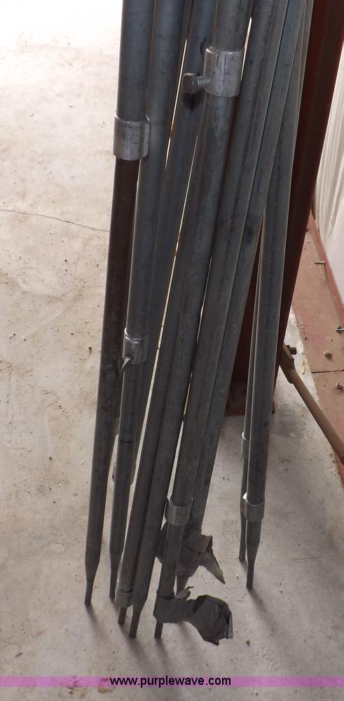 image for item I8497 (10) assorted tent poles