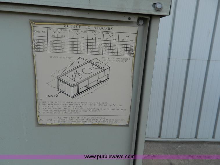 image for item T9996 Carrier AC unit