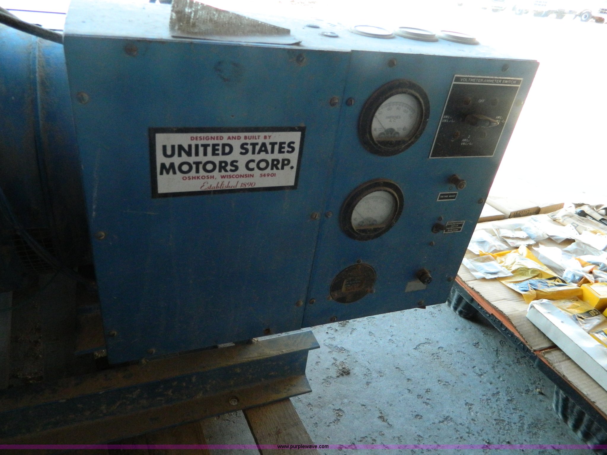 United States Motor Corporation 530D18 30 kW generator in Hays, KS