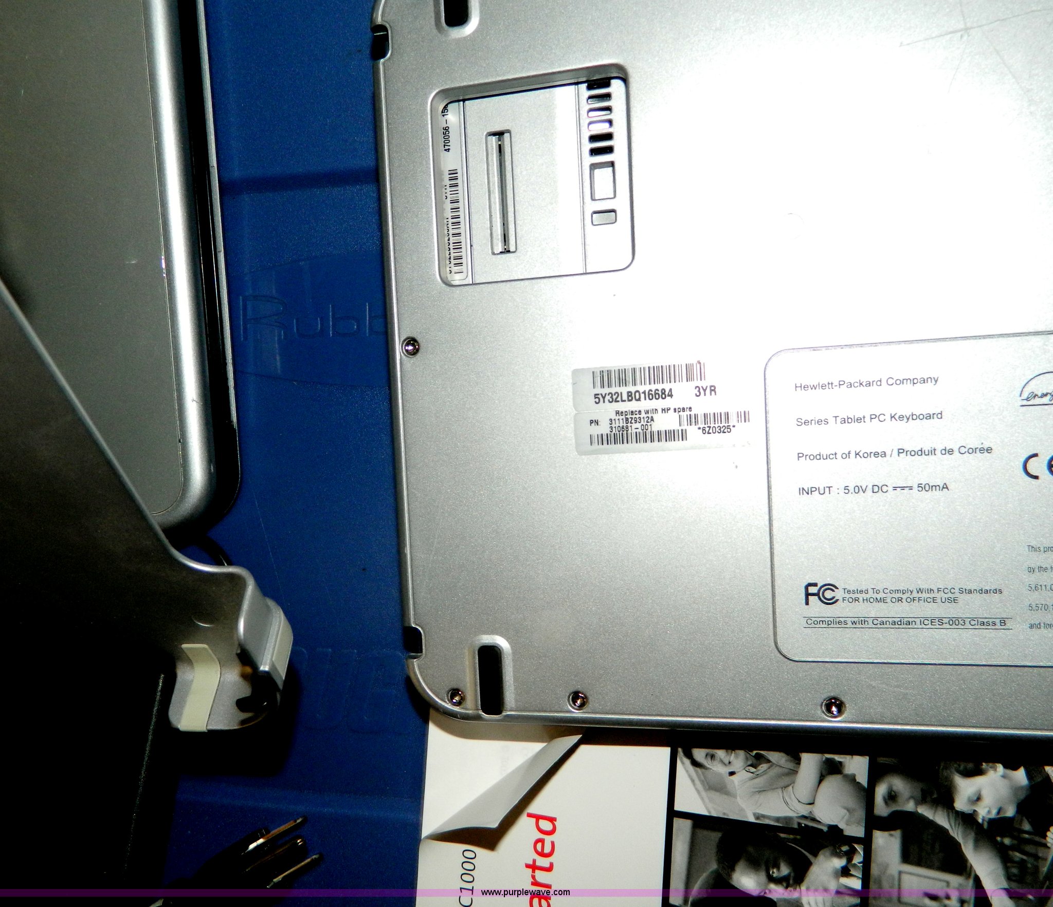 Compaq TC1000 tablet in Salina, KS Item AZ9231 sold Purple Wave