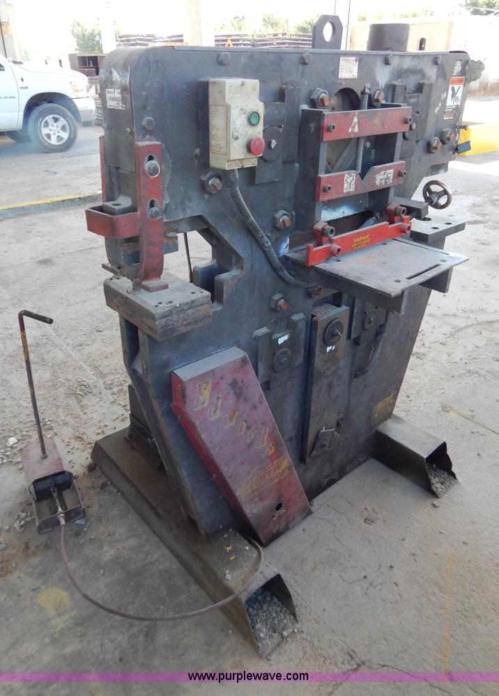 image for item AA9547 Edwards 100 ton iron worker