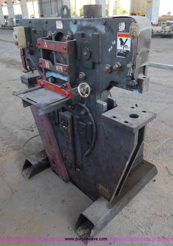 image for item AA9547 Edwards 100 ton iron worker