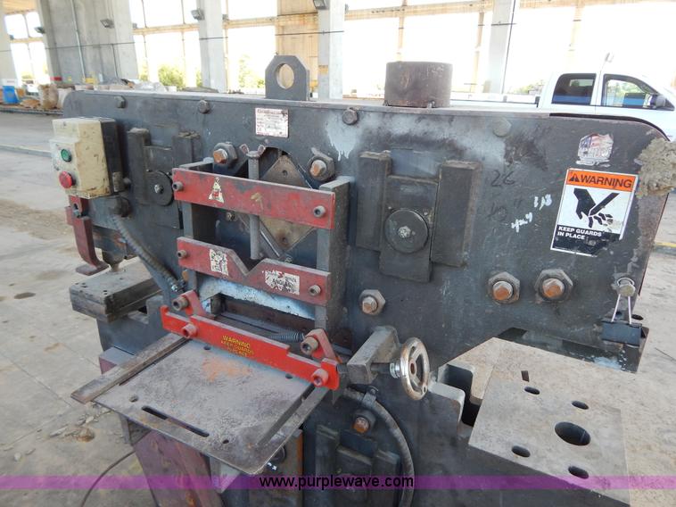 image for item AA9547 Edwards 100 ton iron worker