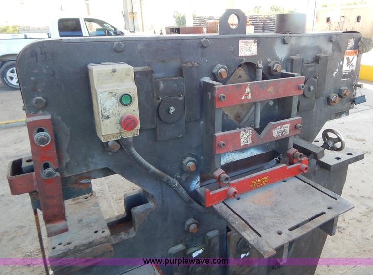 image for item AA9547 Edwards 100 ton iron worker