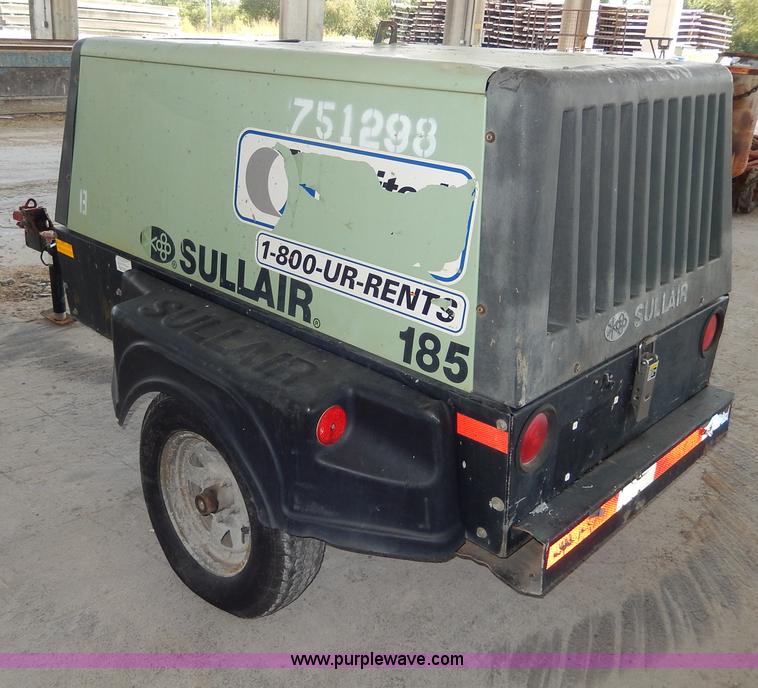 image for item AA9577 Sullair 185 portable compressor