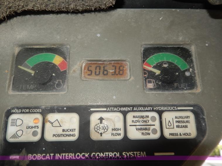 image for item AA9619 1999 Bobcat 873 skid steer