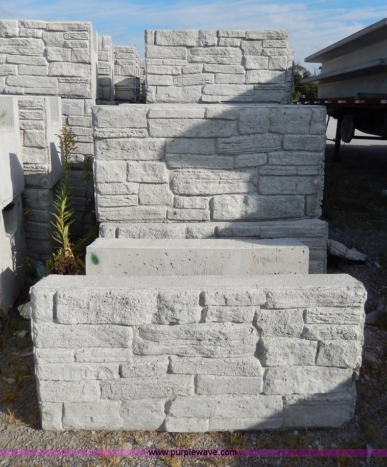 image for item AP9424 (34) decorative concrete ledge stone bottom blocks