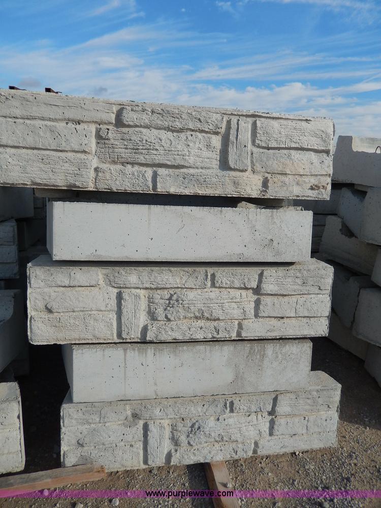 image for item AP9425 (25) decorative concrete ledge stone half tops
