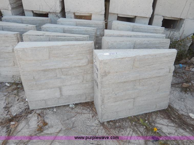 image for item AP9437 (28) decorative concrete ledge stone end caps