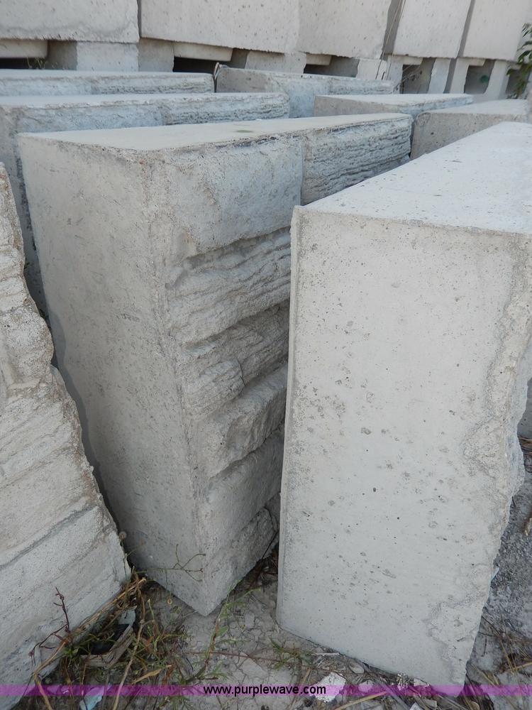 image for item AP9437 (28) decorative concrete ledge stone end caps