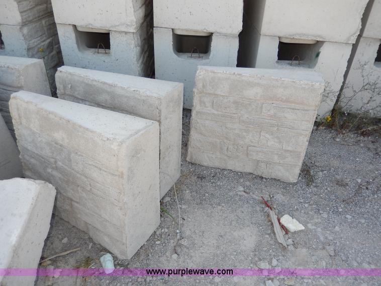 image for item AP9437 (28) decorative concrete ledge stone end caps