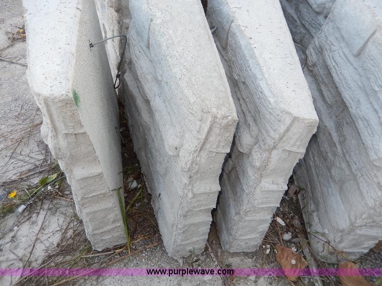 image for item AP9437 (28) decorative concrete ledge stone end caps