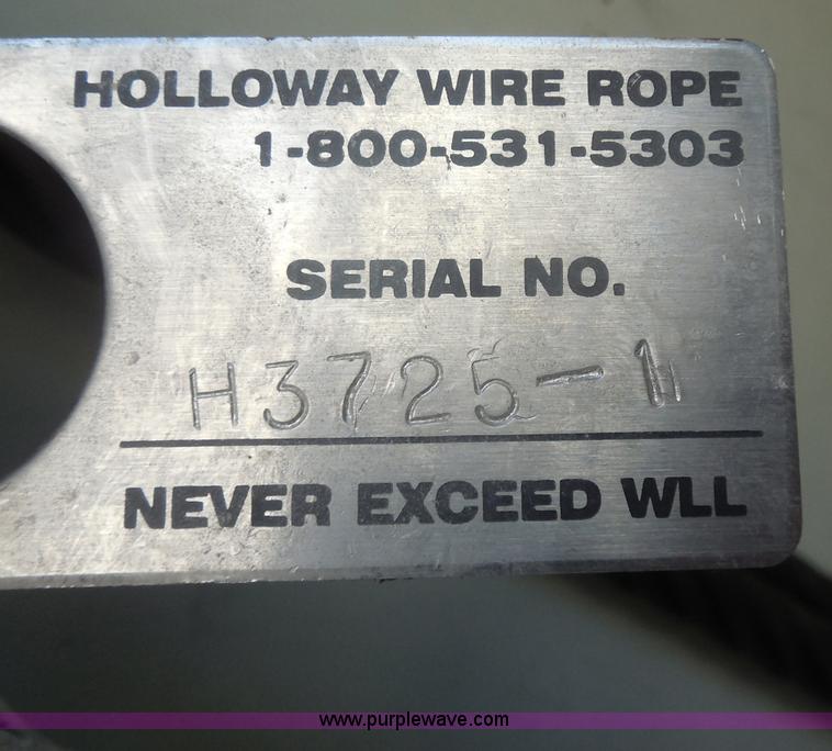 image for item AQ9740 Holloway 12' wire rope