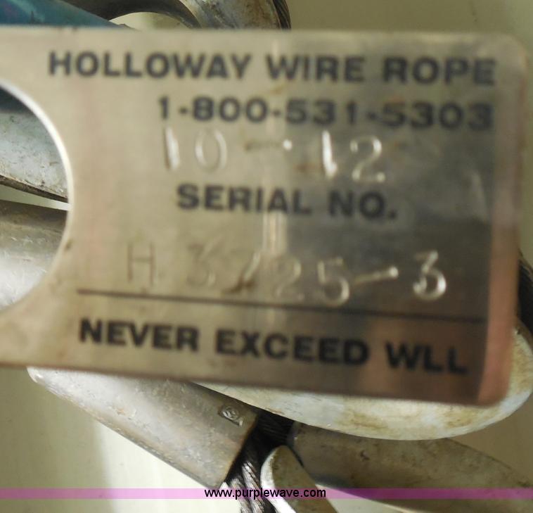 image for item AQ9742 Holloway 12' wire rope