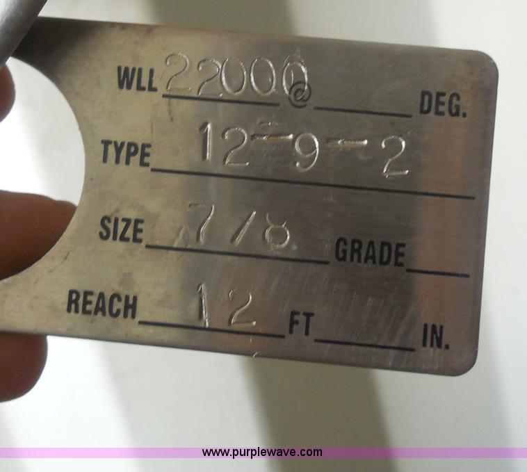 image for item AQ9744 Holloway 12' wire rope