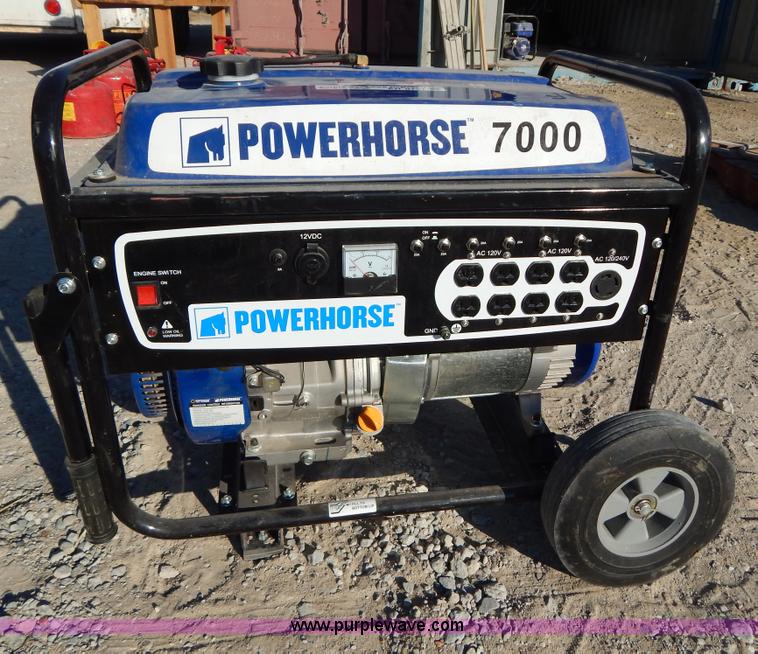 image for item AR9731 Powerhorse 7000 generator
