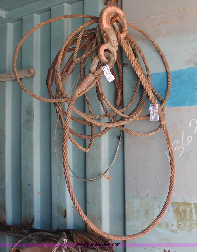 image for item AS9717 (6) Holloway assorted wire ropes