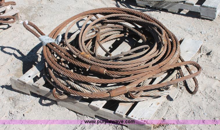 image for item AS9718 (10) Holloway 7/8" diameter wire ropes