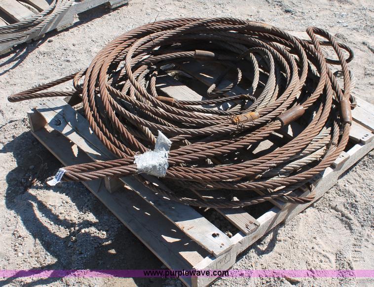 image for item AS9718 (10) Holloway 7/8" diameter wire ropes