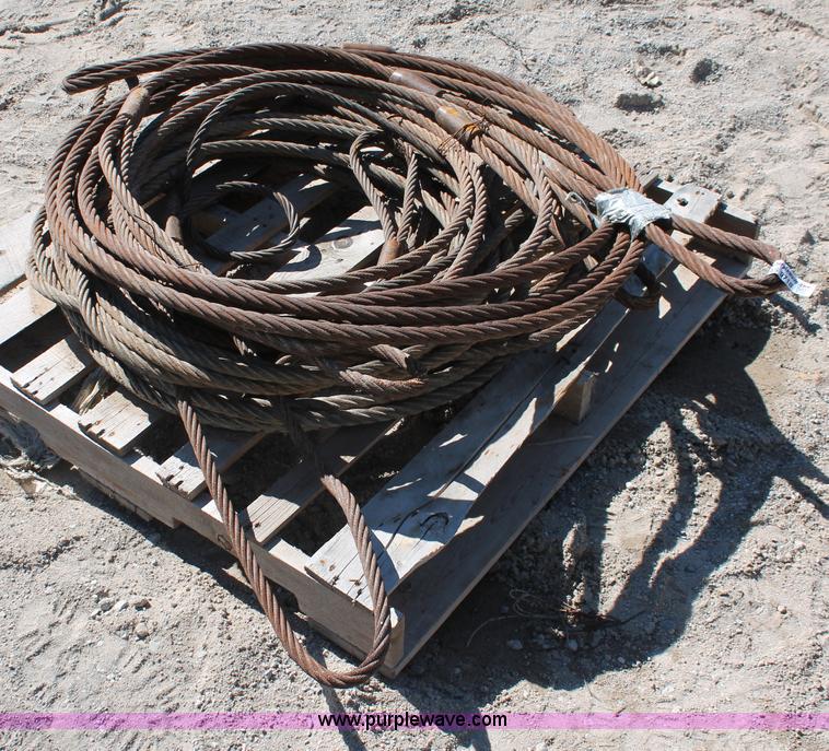 image for item AS9718 (10) Holloway 7/8" diameter wire ropes