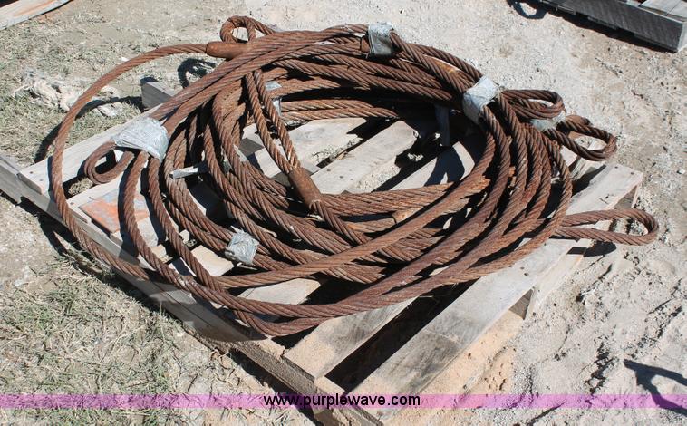image for item AS9718 (10) Holloway 7/8" diameter wire ropes