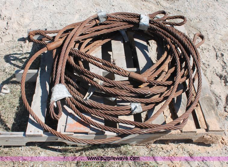 image for item AS9718 (10) Holloway 7/8" diameter wire ropes
