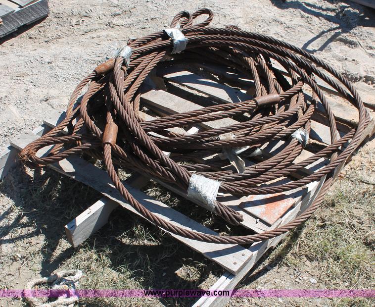 image for item AS9718 (10) Holloway 7/8" diameter wire ropes