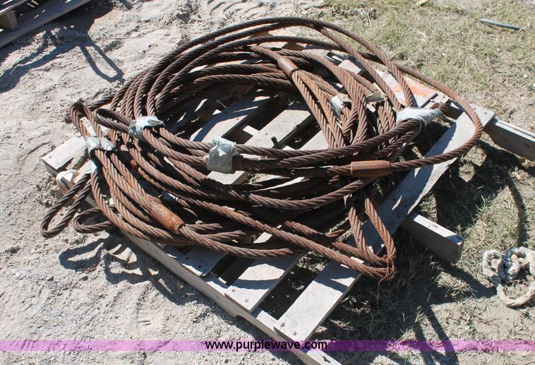 image for item AS9718 (10) Holloway 7/8" diameter wire ropes