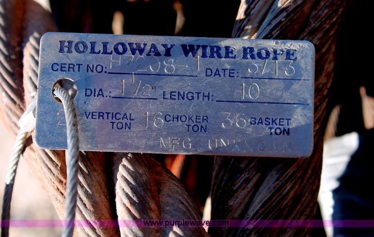 image for item AS9719 (18) Holloway assorted wire ropes