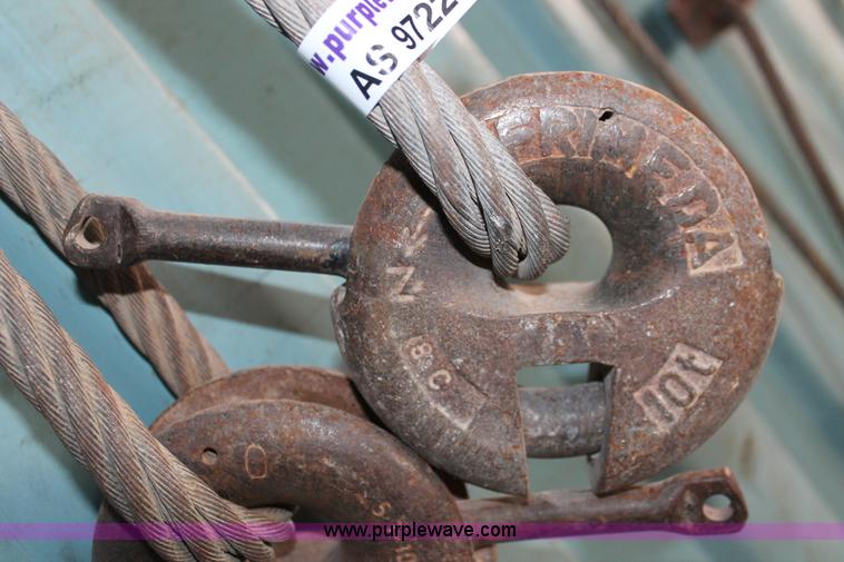 image for item AS9722 (2) Frimeda 10 ton wire rope ring clutch