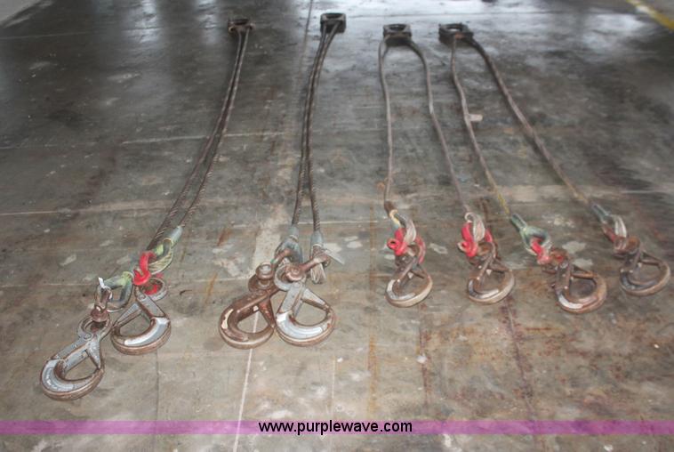 image for item AU9719 (4) Holloway wire rope pulley assemblies