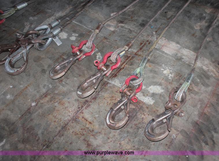 image for item AU9719 (4) Holloway wire rope pulley assemblies