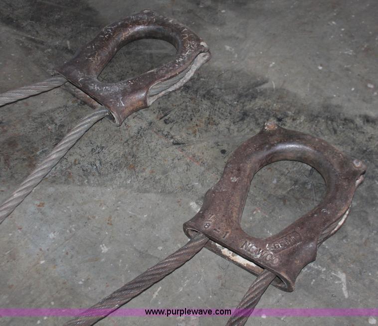 image for item AU9719 (4) Holloway wire rope pulley assemblies