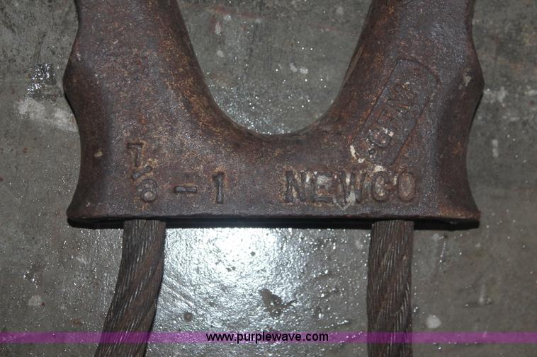 image for item AU9719 (4) Holloway wire rope pulley assemblies