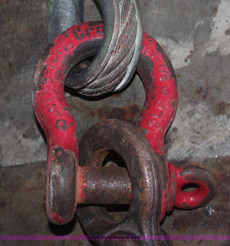 image for item AU9719 (4) Holloway wire rope pulley assemblies