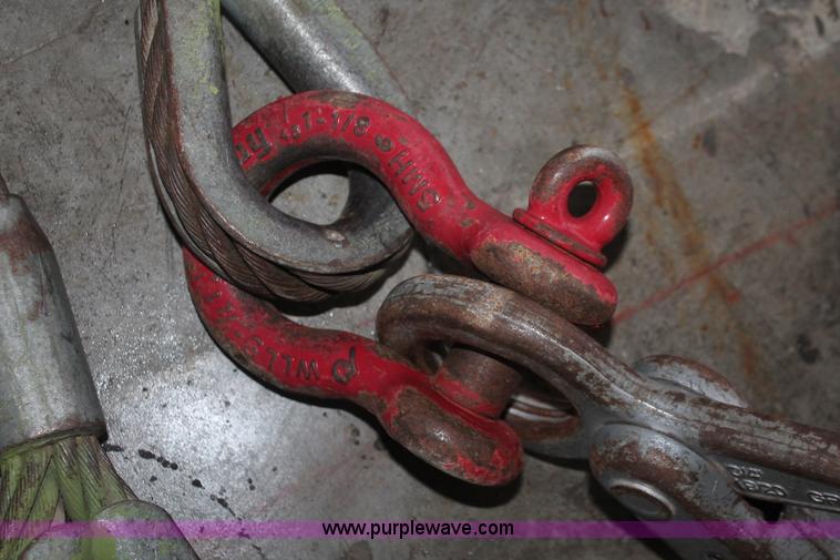 image for item AU9719 (4) Holloway wire rope pulley assemblies