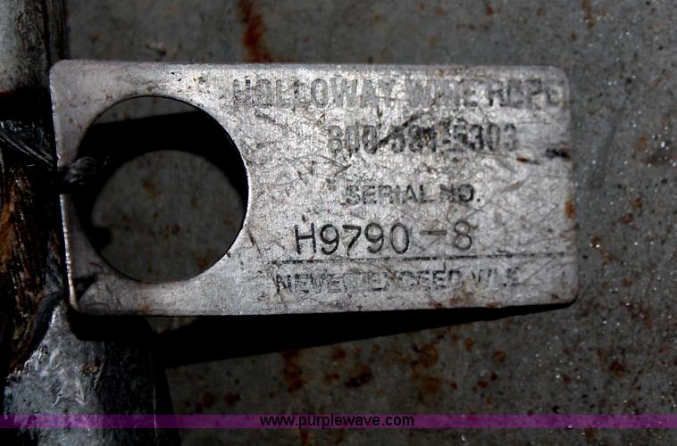 image for item AU9719 (4) Holloway wire rope pulley assemblies