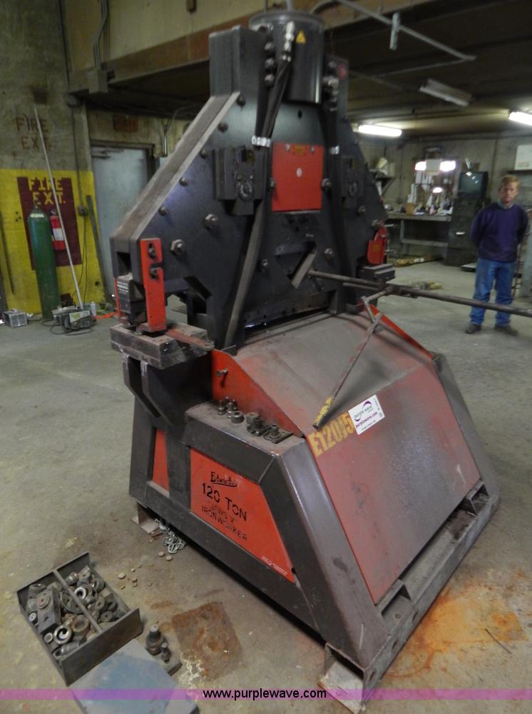 image for item B5851 Edwards 12035 120 ton iron worker